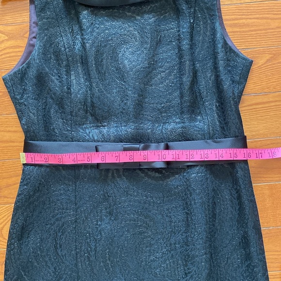 🖤👗Franco Mirabelli shimmery black midi dress and matching jacket size 10. - Picture 12 of 16